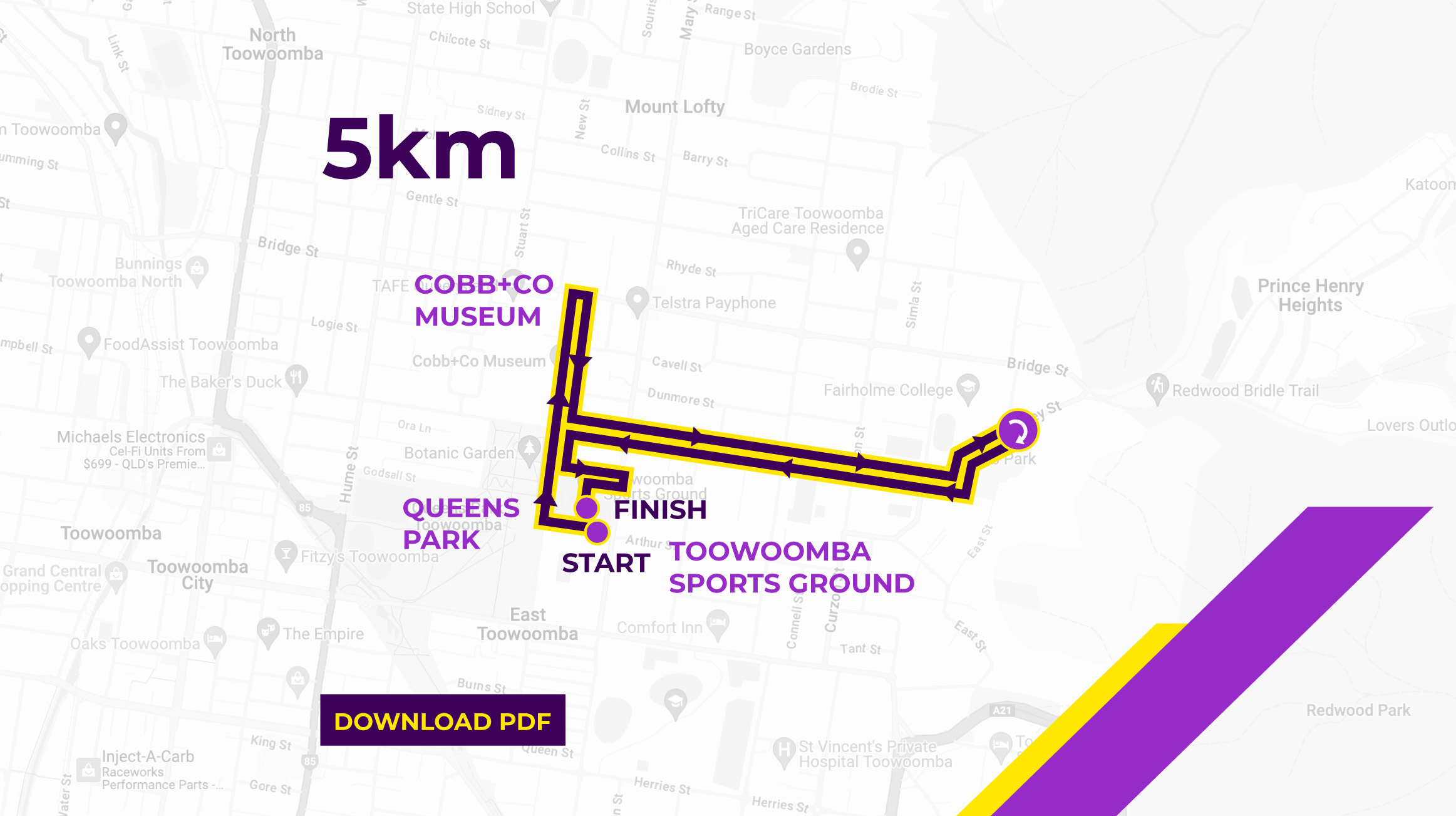 2024 Toowoomba Marathon 5km 